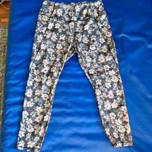 RBX floral workout leggings